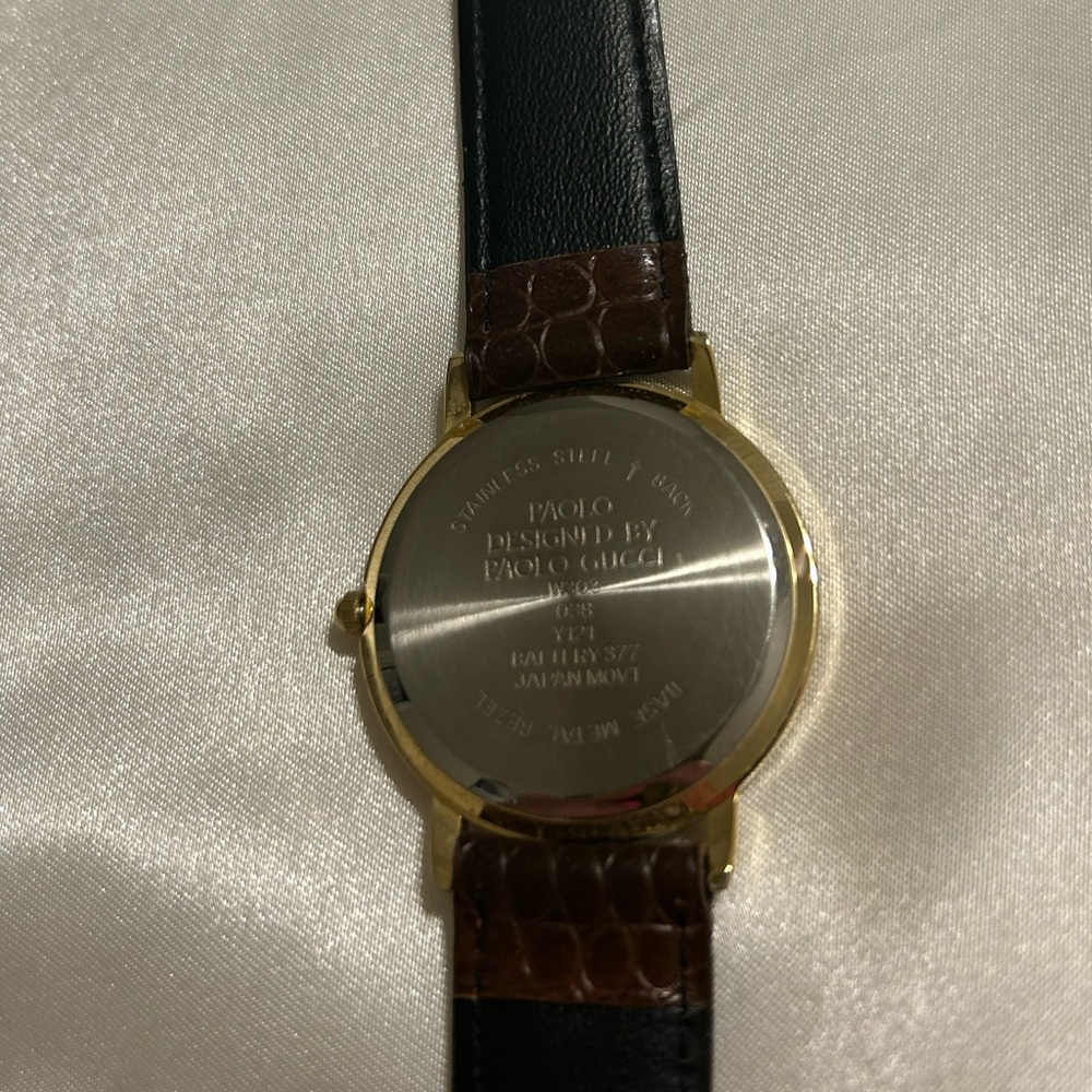 PAOLO by GUCCI men’s watch - Picture 3 of 4